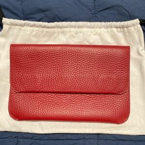 Cuyana System Flap Bag (In now discontinued red color)